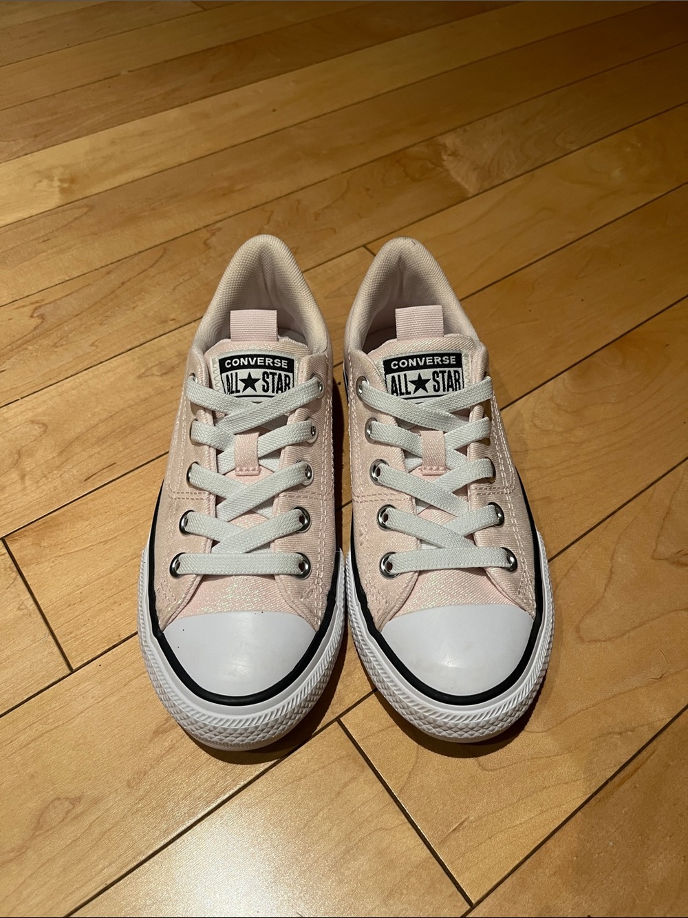 Converse Kids Pink Low Top Sneakers